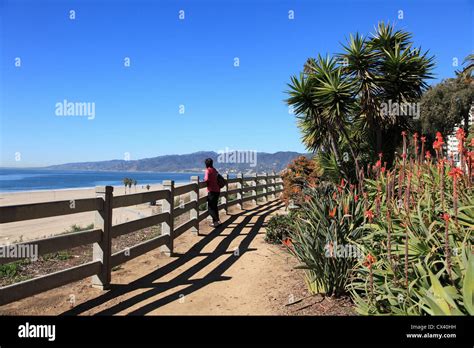 Palisades Park, Santa Monica, Los Angeles, California, USA Stock Photo ...