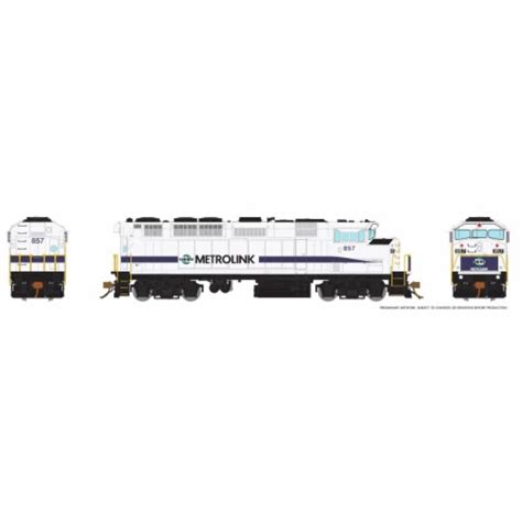 Rapido RAP19517 HO Scale GMD F59PH Locomotive Metrolink 859 with DCC ...