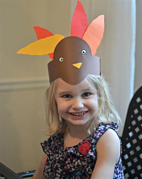 Thanksgiving Turkey Headband Craft - Only Passionate Curiosity