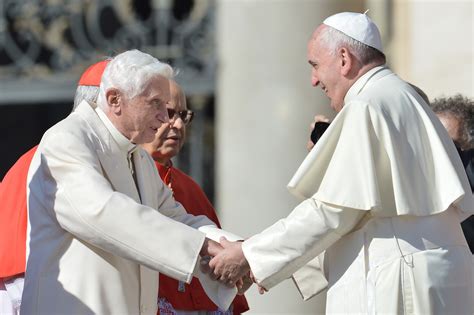 Ex-Pope Benedict Speaking Out Against Pope Francis Relaxing Celibacy Rules 'A Serious Breach ...