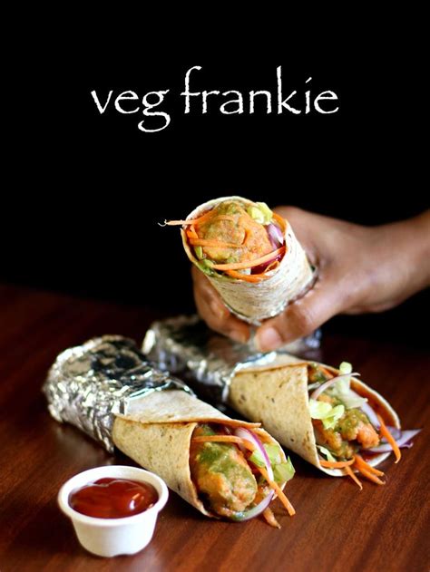 Veg Frankie Recipe | Veg Kathi Roll - Street Style | Recipe | Veg ...