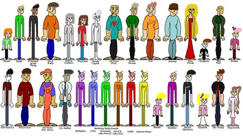 Baldi's Basics Characters by OthelloStarsbuck on DeviantArt