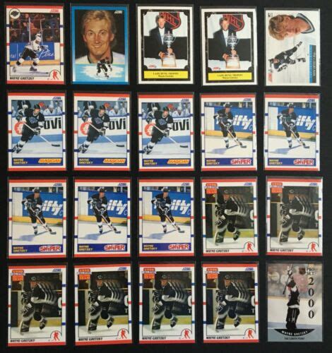 WAYNE GRETZKY HOCKEY CARD LOT - 48 CARDS -- Antique Price Guide Details ...