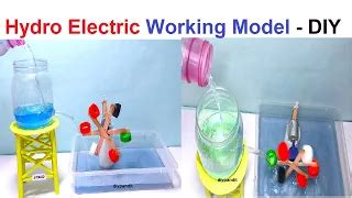 hydro electricity working model for science exhibition – diy – Free ...