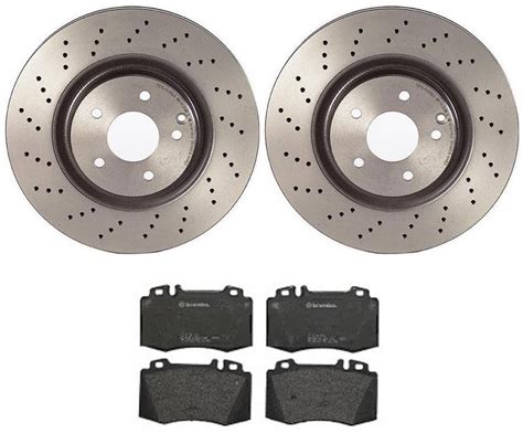 Mercedes Disc Brake Pad and Rotor Kit – Front (330mm) (Low-Met) Brembo Brembo KT04071