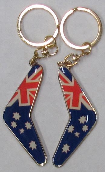 Australian Flag Key Chains