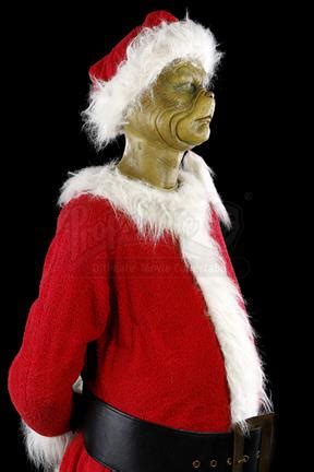 HOW THE GRINCH STOLE CHRISTMAS (2000) - Grinch (Jim Carrey) Santa Costume Display - Current ...