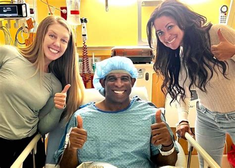 Deion Sanders' Girlfriend Tracey Edmonds Gives Update on His Condition ...