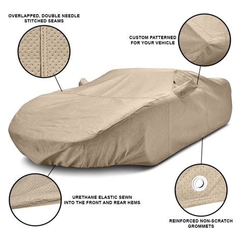 Covercraft® - Dustop™ Taupe Custom Car Cover