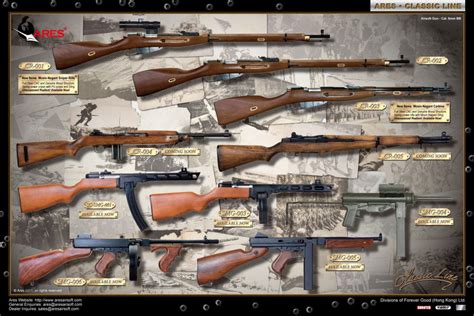 ARES Classic line up | WW2 Airsoft – UK