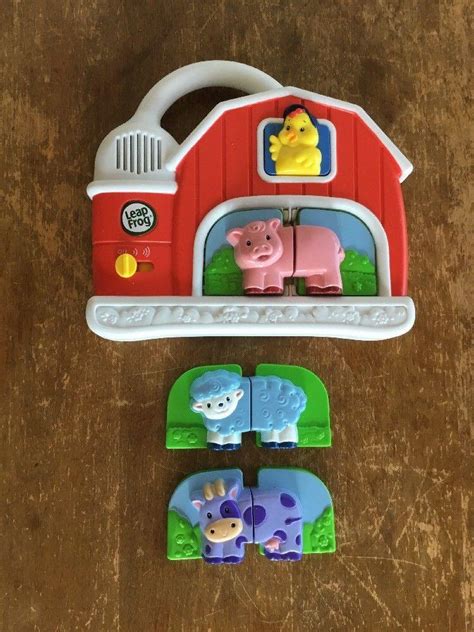 LeapFrog Fridge Farm Magnetic Animal Set Free Shipping Tested and WORKS ...