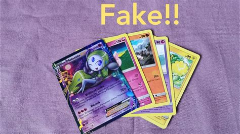 *FAKE* Pokemon cards and how to spot them - YouTube