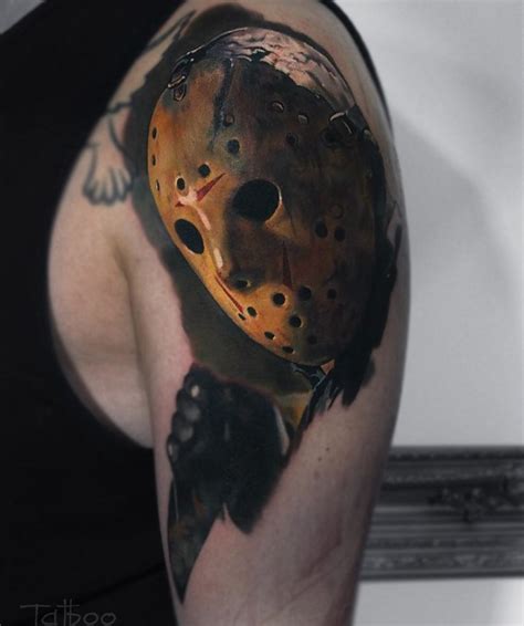 Jason Voorhees Mens Arm Piece