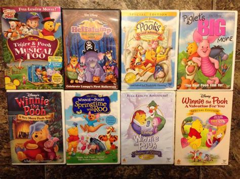 8 Winnie the Pooh DVD movies Disney North Regina, Regina