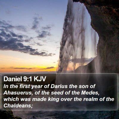 Daniel 9 Scripture Images - Daniel Chapter 9 KJV Bible Verse Pictures