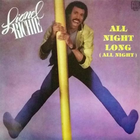 Lionel Richie - All Night Long (All Night) (1984, Vinyl) | Discogs