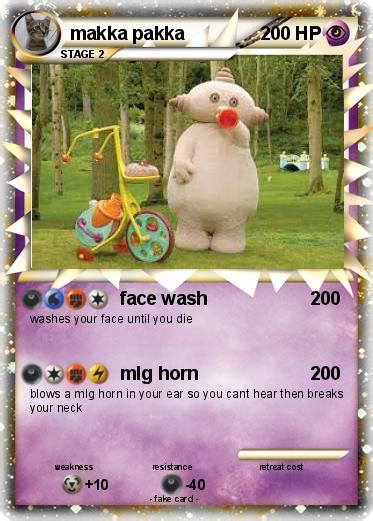 Pokémon makka pakka 12 12 - face wash - My Pokemon Card