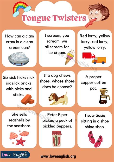 Tongue twisters worksheet free esl printable worksheets made by teachers tongue twisters for ...