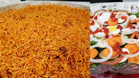 How to prepare the best Ghana jollof rice./party style jollof rice ...