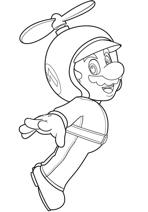 Super Mario Coloring Pages - Free Printable Coloring Pages for Kids