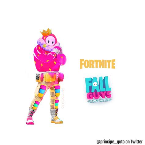 Fortnite Fall Guys Skin (Rippley) Concept [@principe_guto] : r/FortNiteBR