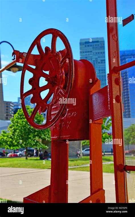 Restored Canadian National caboose at the Toronto Railroad Museum Stock Photo - Alamy