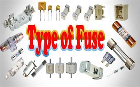 Types of Fuses : Working, and Construction in Electrical & Electronics