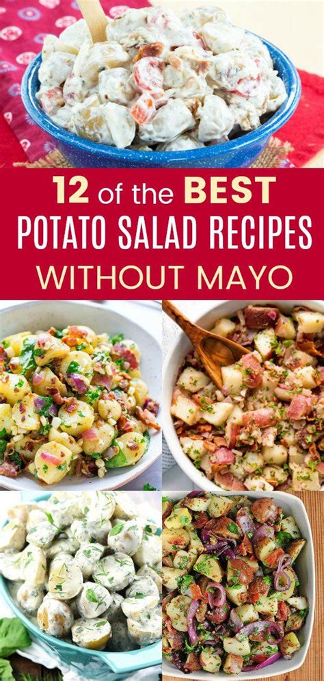 Best Potato Salad Without Mayo Recipes | Best potato salad recipe, Potatoe salad recipe, Potato ...