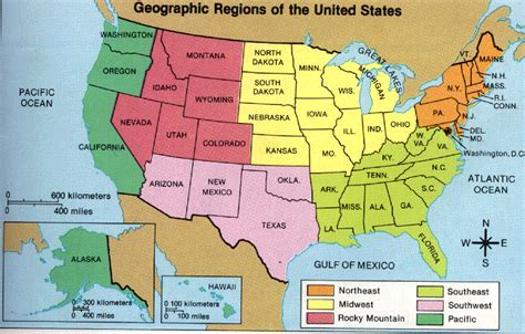 United States Map Regions