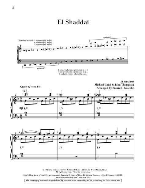 El Shaddai by Michael Card & John Thompson/arr. S | J.W. Pepper Sheet Music