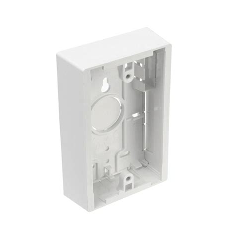 Leviton 1-Gang White Surface Mount Wiring Box-R14-42777-00W - The Home ...