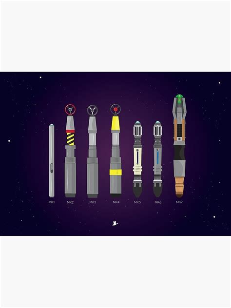 "Sonic Screwdriver collection" Poster by davidwildish | Redbubble