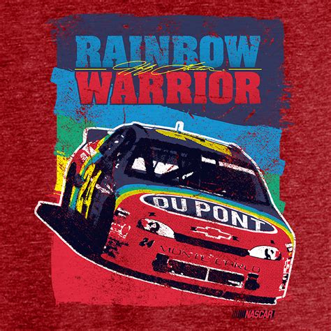 Vintage Jeff Gordon Rainbow Warrior Tri-Blend T-Shirt | Shop the Jeff Gordon Official Store