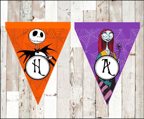 Nightmare Before Christmas Banner Nightmare Before Christmas | Etsy