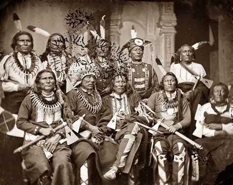 Great Native American Chiefs | Group of Native American Chiefs · Online Exhibits