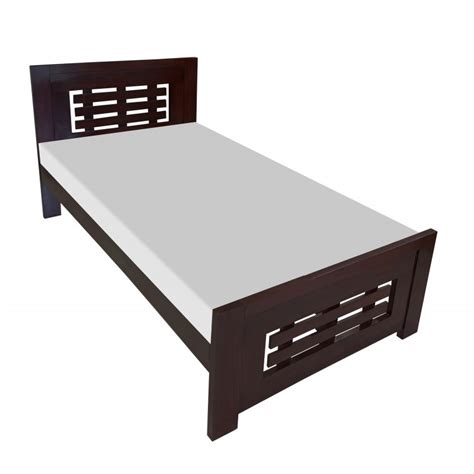 Chiado Spanish Design Wooden Single Bed | Home Design Lahore