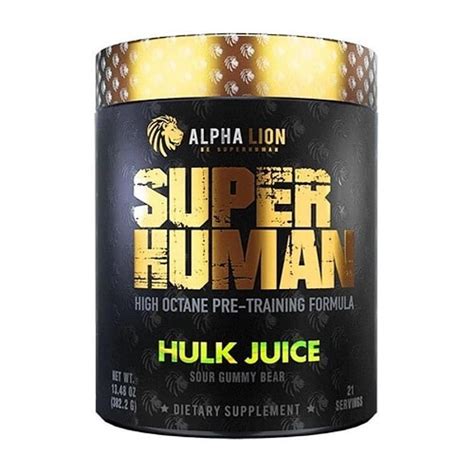 Alpha Lion Superhuman - Training Fuels