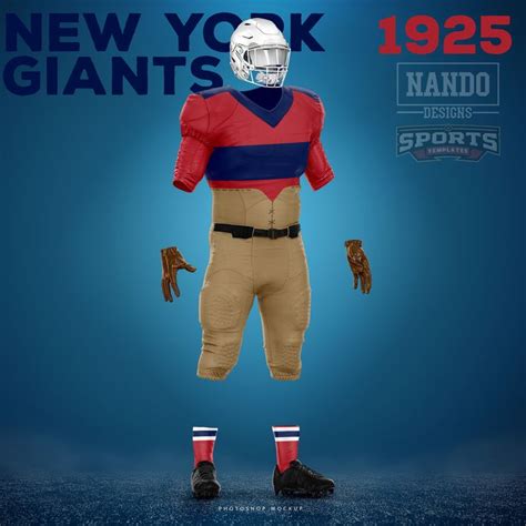 NY Giants throwback uniform 1925 Season... | Ny giants, Nfl ...