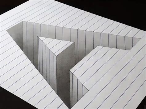 Ce simple dessin de la | Optical illusions drawings, Optical illusions art, Optical illusion drawing