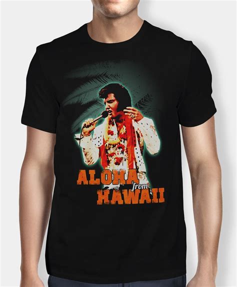 Elvis Aloha From Hawaii Men T-shirt Size S 5XL Gift for Fan | Etsy