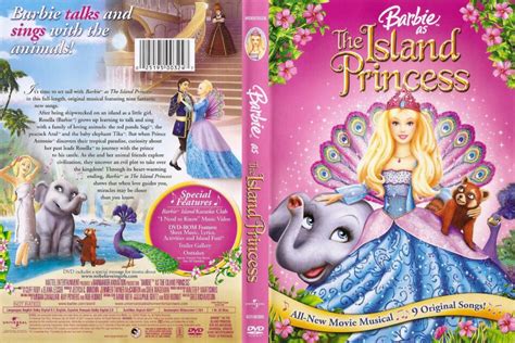 Barbie as The Island Princess - DVD, FRONT COVER