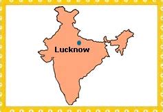 Lucknow Location - Lucknow Geographical Location - Location of Lucknow ...