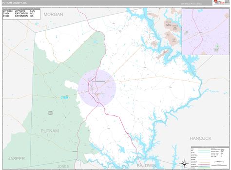 Putnam County Map