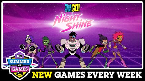 Night Shine | Teen Titans Go! Games | Cartoon Network