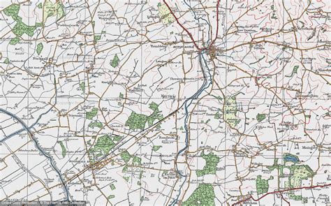 Historic Ordnance Survey Map of Martin, 1923 - Francis Frith