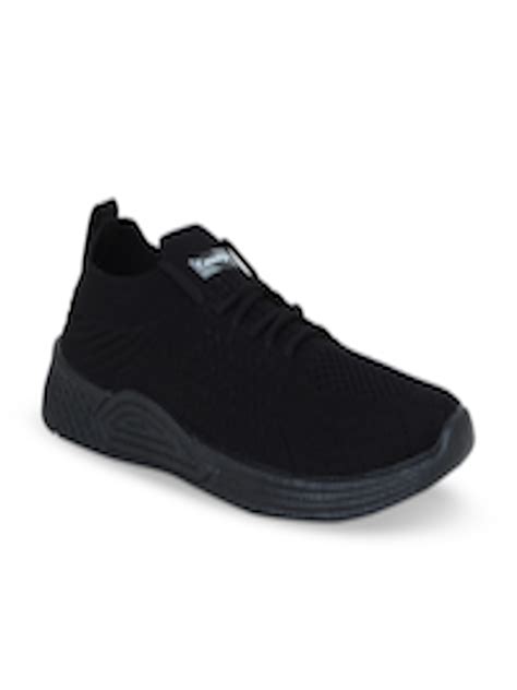 Buy Champs Women Black Woven Design Sneakers - Casual Shoes for Women ...