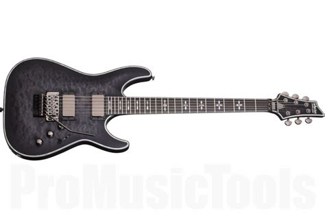 Schecter Hellraiser Extreme C-1 FR Ebony STBLS - See Thru Black Satin | ProMusicTools