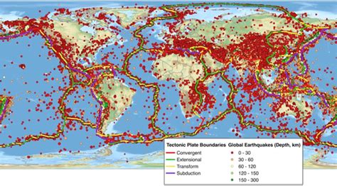 Earthquake Distribution Map