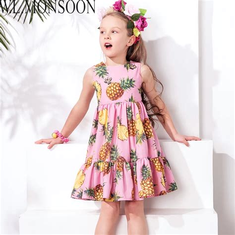 Aliexpress.com : Buy W.L.MONSOON Girls Summer Dress Toddler Clothes Brand Children Party Dresses ...