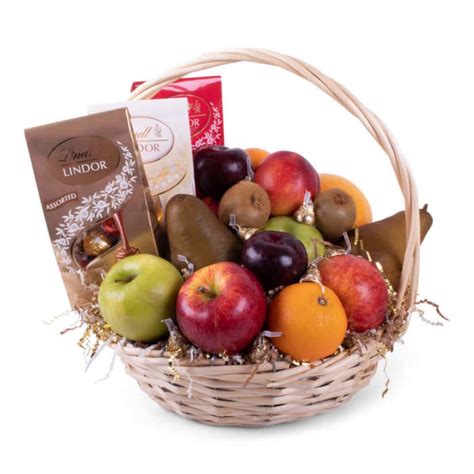 Fruit & Chocolate Basket Flower Delivery Corunna ON - LaPier's Flowers ...